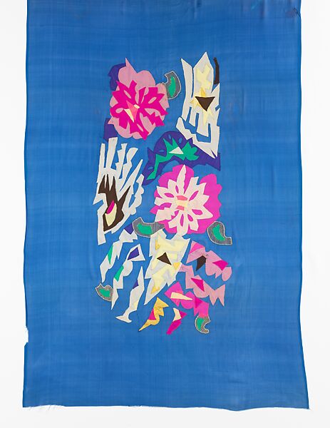 Textile, Myrbor (French, 1922–1936), silk, metal, French