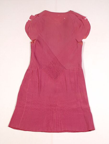 Dress, House of Vionnet (French, active 1912–14; 1918–39), silk, French