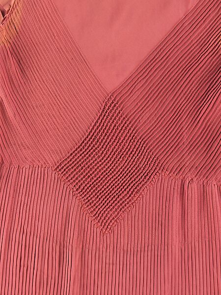 Dress, House of Vionnet (French, active 1912–14; 1918–39), silk, French