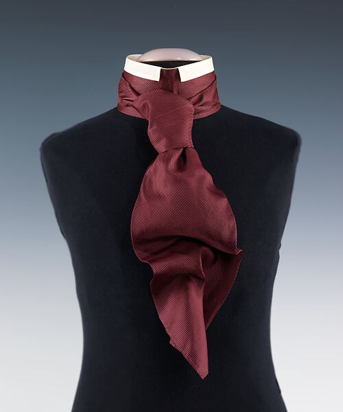 Scarf History: Ascot scarf, women's style.