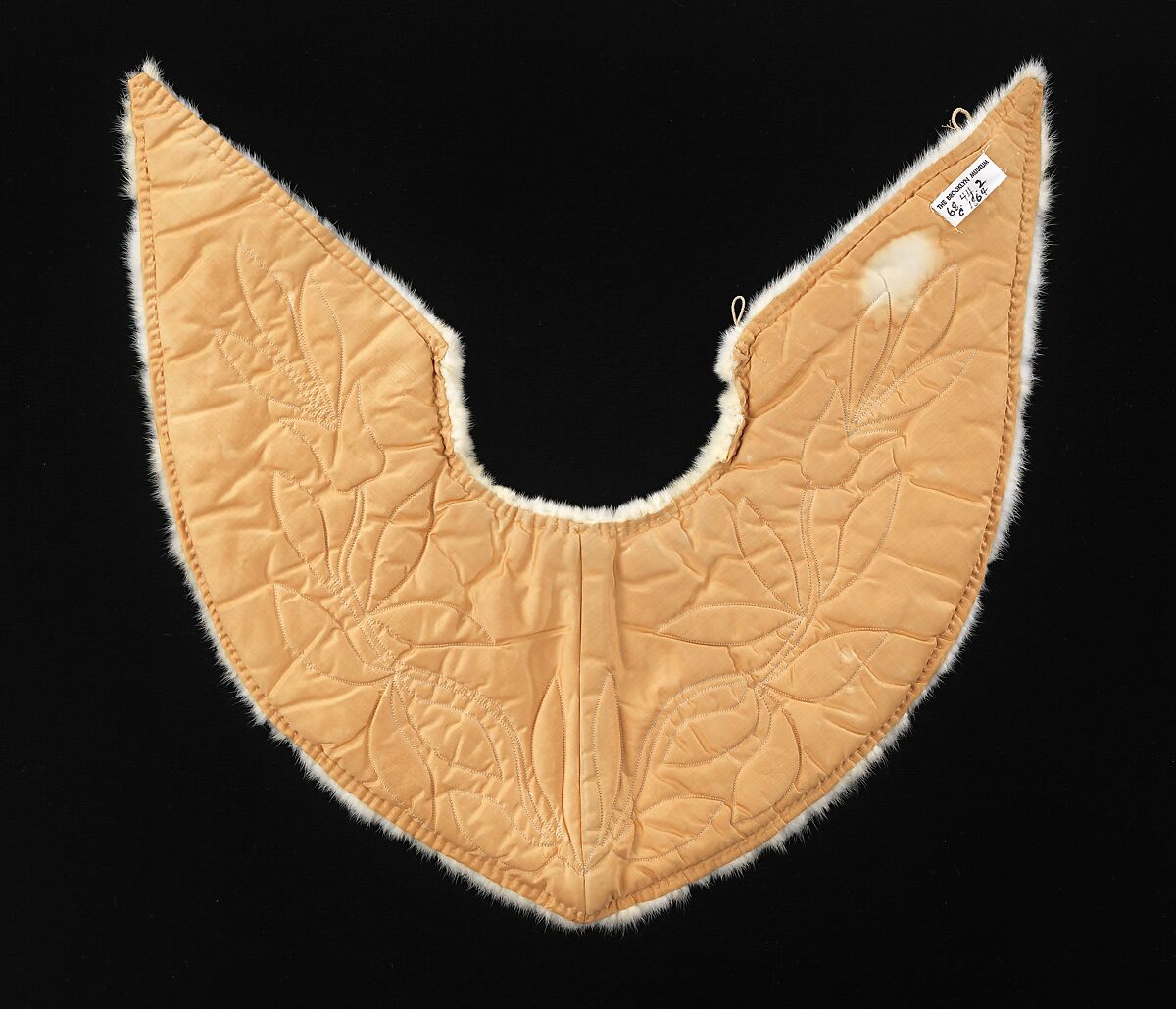 Tippet, C. G. Gunther's Sons (American, founded 1820), fur, silk, American