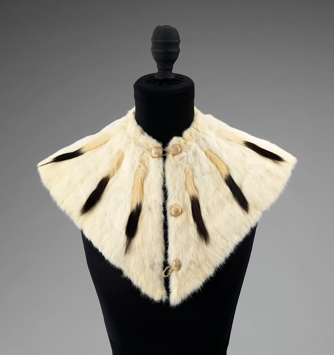 Tippet, C. G. Gunther&#39;s Sons (American, founded 1820), fur, silk, American 