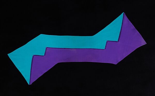 Scarf, House of Vionnet (French, active 1912–14; 1918–39), silk, French