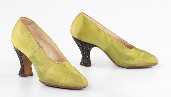 Evening pumps, I. Miller (American, founded 1911), silk, plastic, rhinetsones, American 