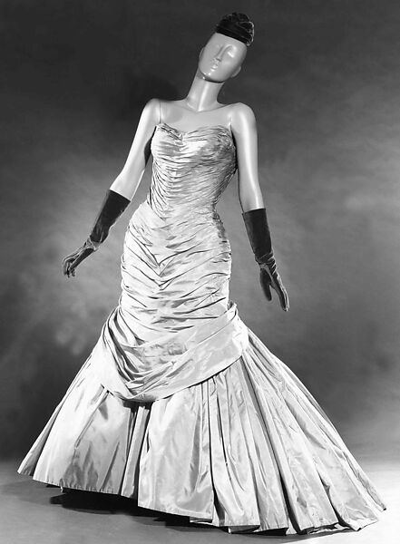 "Tree", Charles James (American, born Great Britain, 1906–1978), silk, American