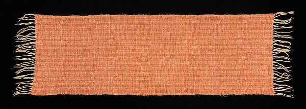 Stole, Raymond Duncan (American, San Francisco, California 1874–1966 Cavalaire), wool, American 