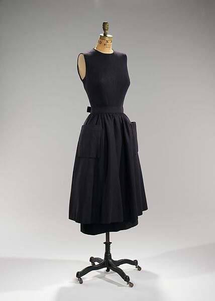 Dinner dress, Traina-Norell (American, founded 1941), linen, American