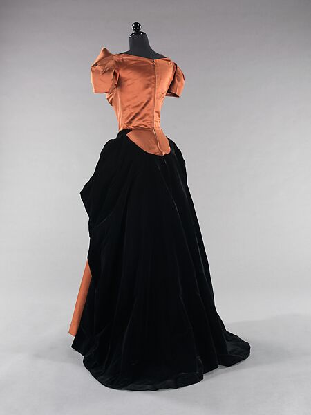 Evening dress, Charles James (American, born Great Britain, 1906–1978), silk, American