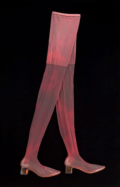 Shoes, Beth Levine (American, Patchogue, New York 1914–2006 New York), plastic (vinyl), nylon, American 