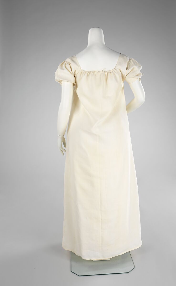 Chemise, linen, American