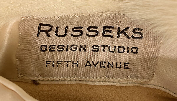 Evening coat, Jay-Thorpe, Inc., fur, American