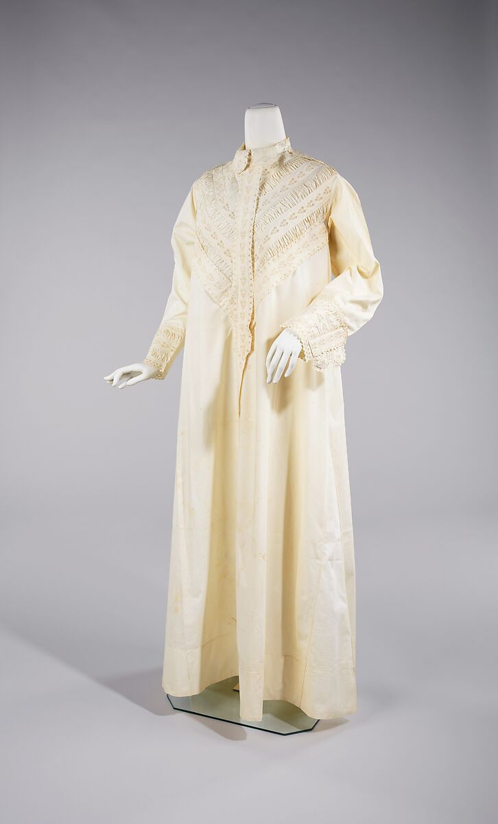 Robe, cotton, American 