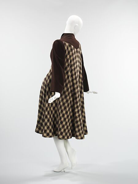"Trapeze", Charles James (American, born Great Britain, 1906–1978), wool, silk, American