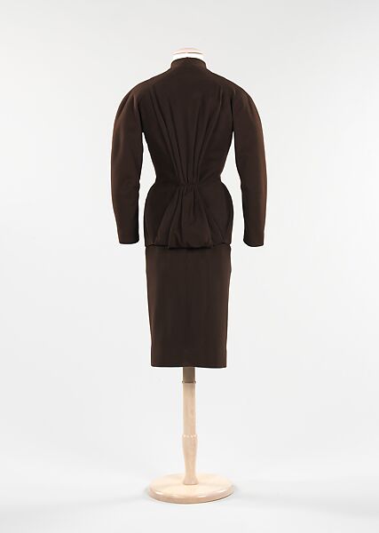 Suit, Charles James (American, born Great Britain, 1906–1978), wool, silk, American