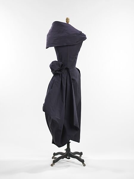 Cocktail dress, Charles James (American, born Great Britain, 1906–1978), silk, American