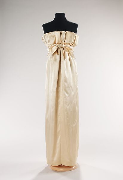 Evening dress, House of Givenchy (French, founded 1952), silk, French 