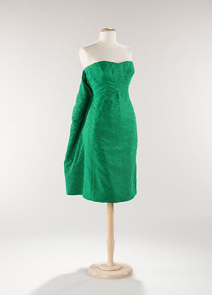 Evening dress, House of Dior (French, founded 1946), silk, French 