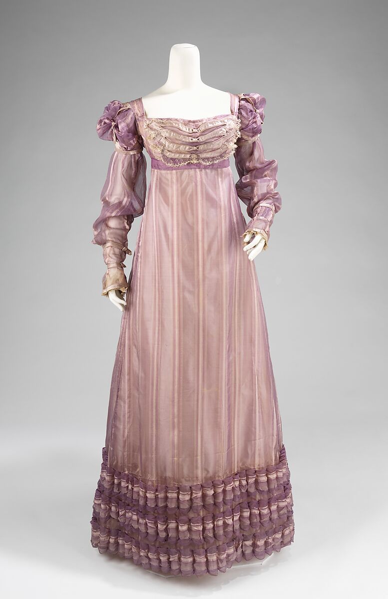 Ball gown, silk, American