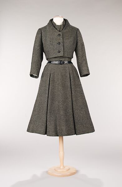 "Virevolte", House of Dior (French, founded 1946), wool, French 