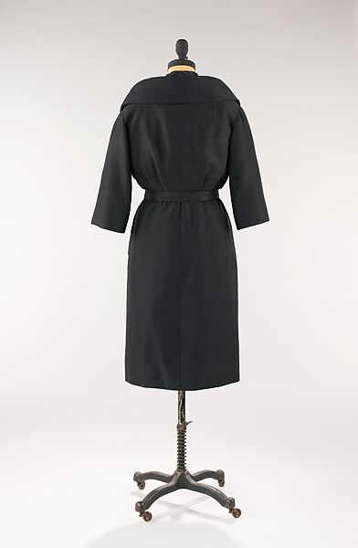 Cocktail suit, Attributed to House of Dior (French, founded 1946), wool, silk, French