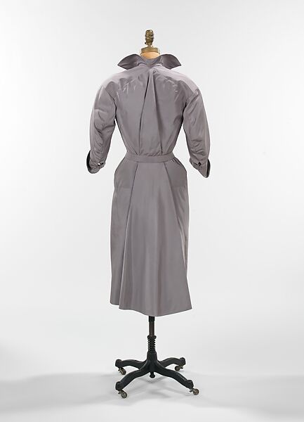 Dress, Charles James (American, born Great Britain, 1906–1978), silk, American