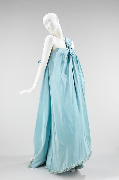 Evening dress, House of Givenchy (French, founded 1952), silk, French 