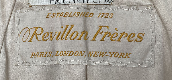 Evening coat, Revillon Frères (French, founded 1723), fur, French