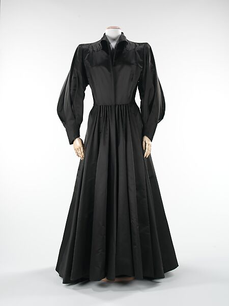 Evening coat, Charles James (American, born Great Britain, 1906–1978), silk, American