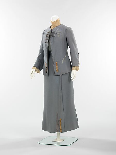 (a–c) House of Paquin | Walking suit | French | The Metropolitan Museum ...