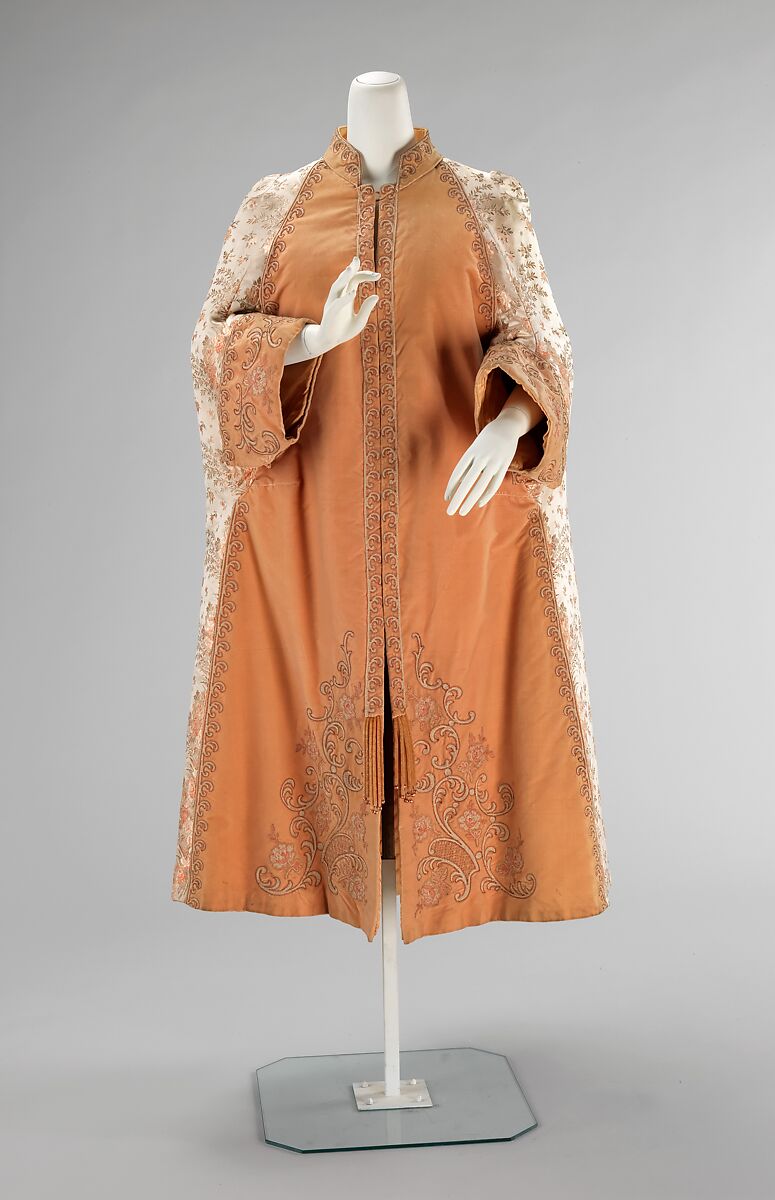 Evening cloak, Maison Pingat (French), silk, metal, French 