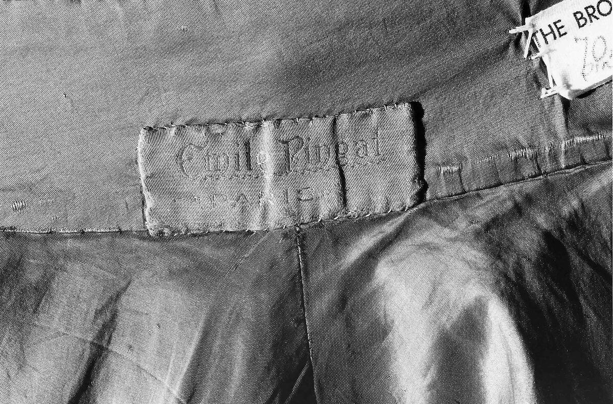 Cape, Maison Pingat (French), wool, silk, jet, French