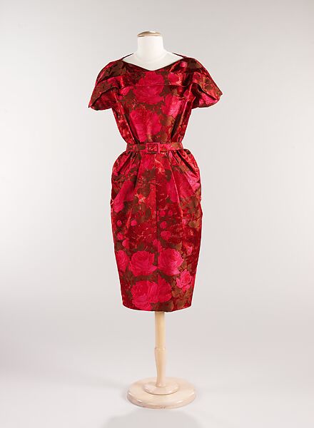 Dinner dress, James Galanos (American, Philadelphia, Pennsylvania, 1924–2016 West Hollywood, California), silk, American 