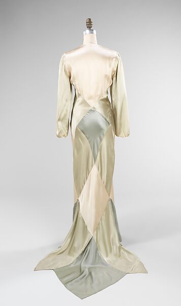 Evening dress, Attributed to Jessie Franklin Turner (American, 1923–1943), silk, American