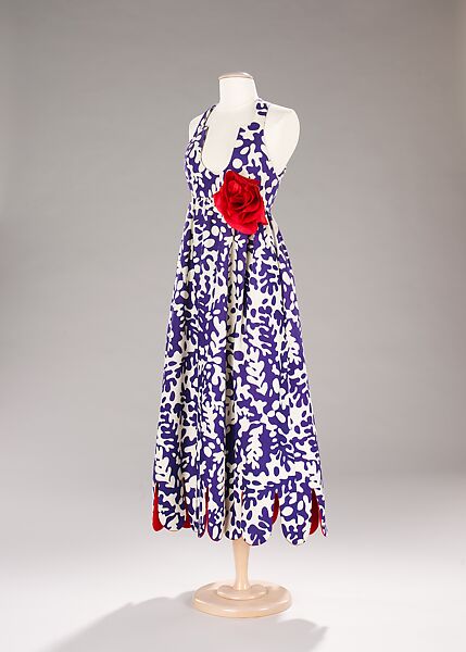 Evening dress, Geoffrey Beene (American, Haynesville, Louisiana 1927–2004 New York), linen, silk, American 