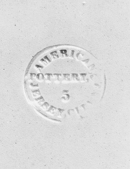 Dish, American Pottery Manufacturing Company (American, 1833–ca. 1854), Earthenware, American