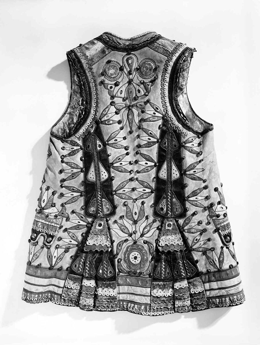 Jacket, leather, mica, metal, Hungarian