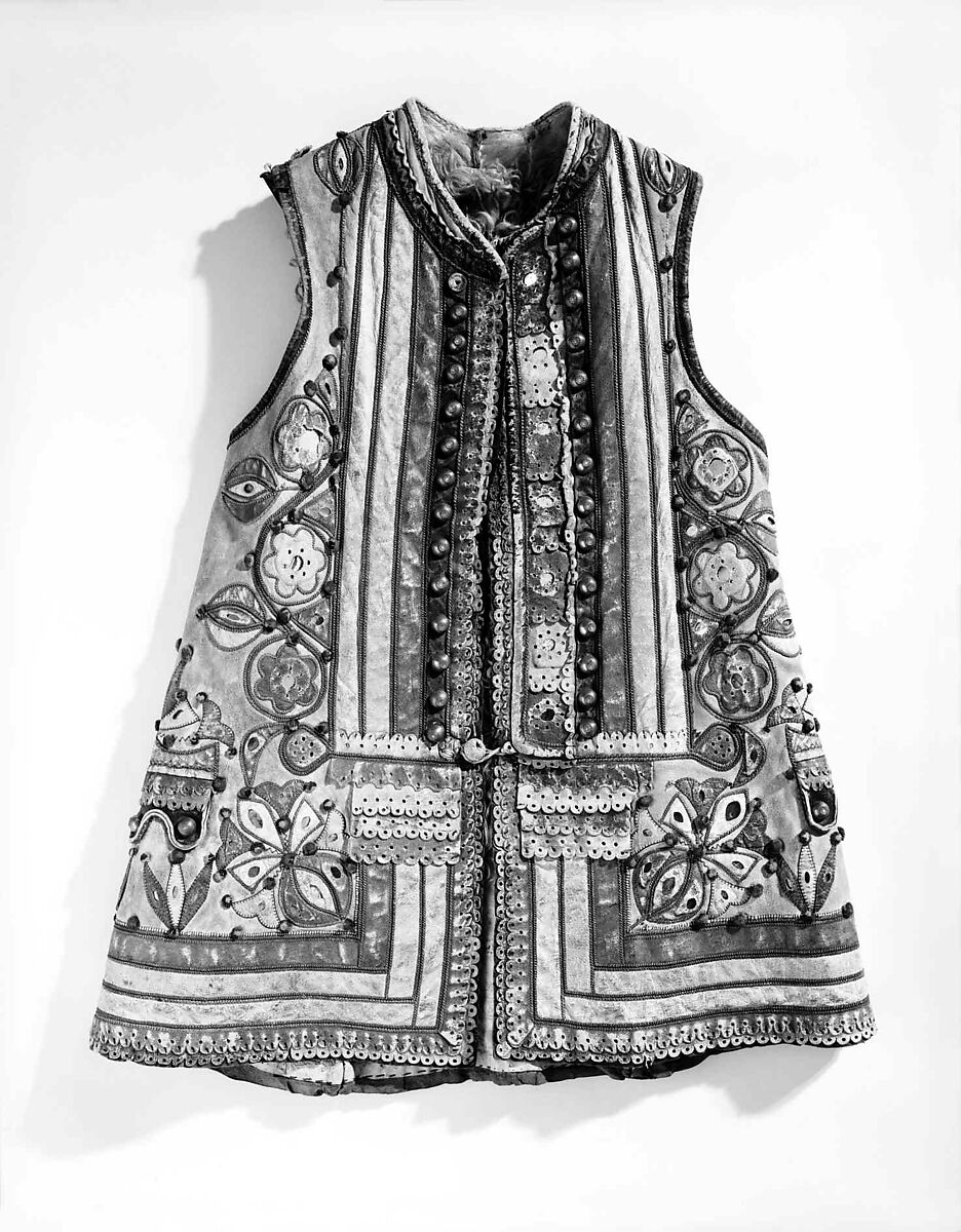 Jacket, leather, mica, metal, Hungarian