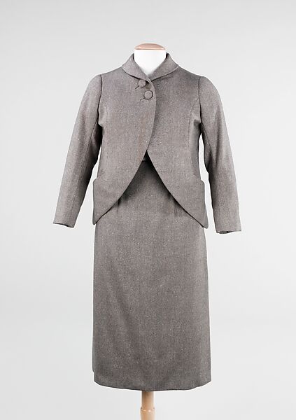 Suit, Charles James (American, born Great Britain, 1906–1978), wool, American 