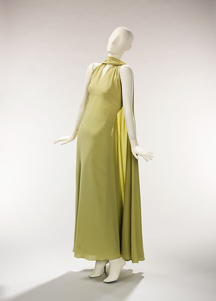 Evening dress, House of Givenchy (French, founded 1952), silk, French 