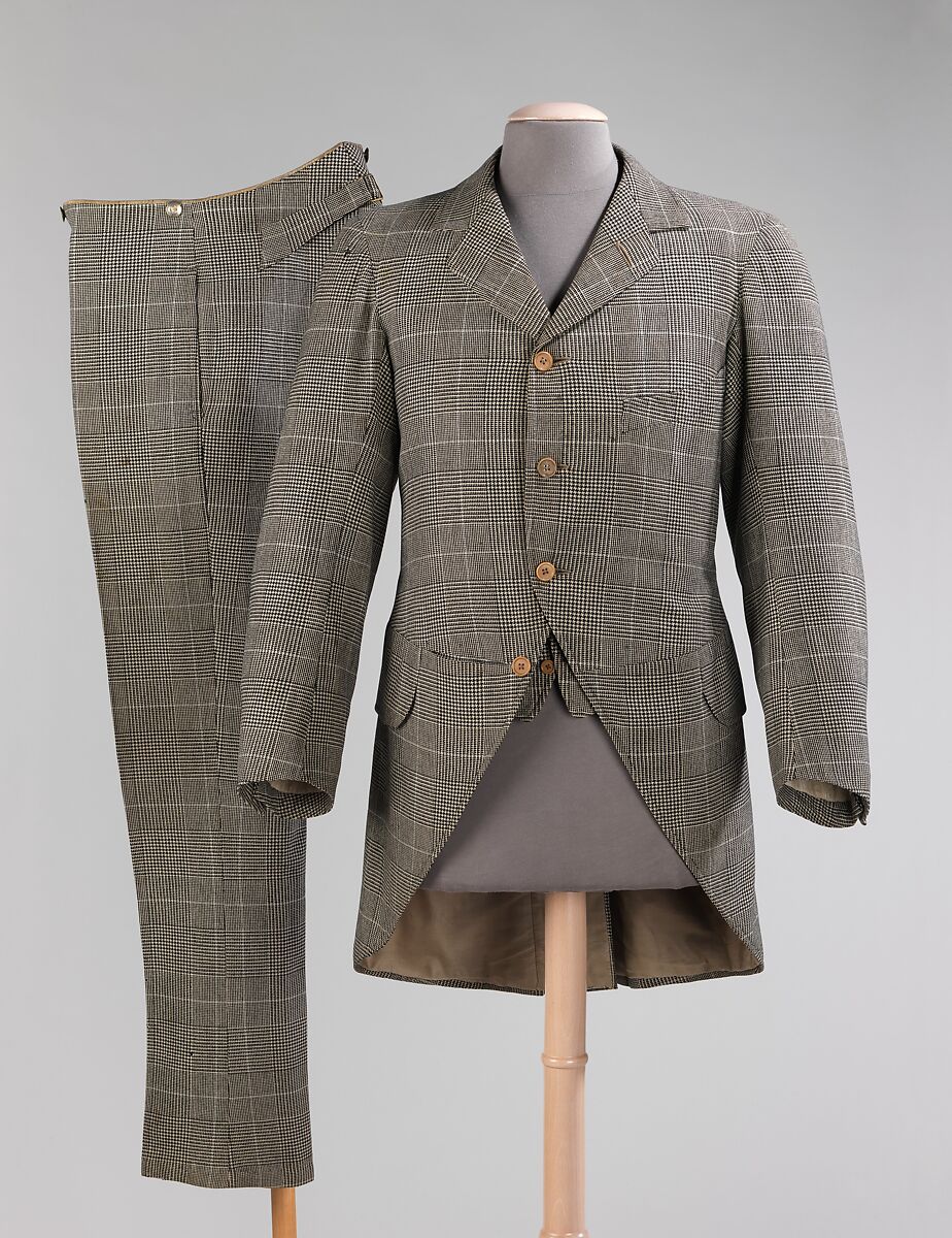 Suit, J.B. Johnstone, wool, British 