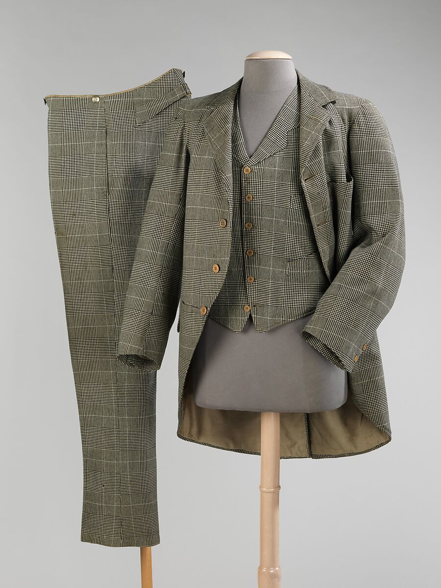 Suit, J.B. Johnstone, wool, British