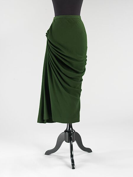 Skirt, Charles James (American, born Great Britain, 1906–1978), wool, American 