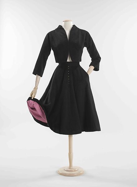 Suit, Bonnie Cashin (American, Oakland, California 1908–2000 New York), wool, silk, American 