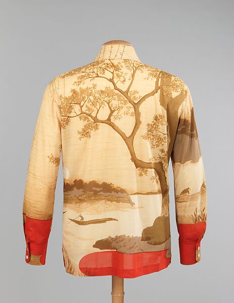 Shirt, Hanae Mori (French, 1977–2004), cotton, Japanese