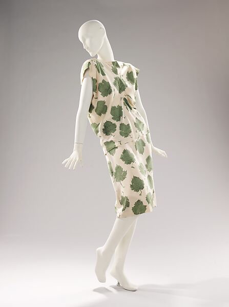 Dress, House of Balenciaga (French, founded 1937), silk, French 