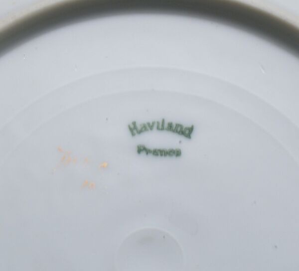 Plate, Unknown decorator, Porcelain