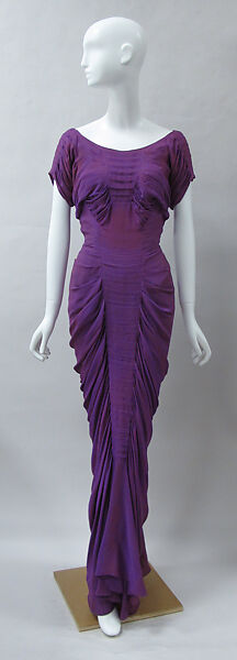 "La Sirène", Charles James (American, born Great Britain, 1906–1978), silk, American