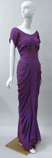 "La Sirène", Charles James (American, born Great Britain, 1906–1978), silk, American