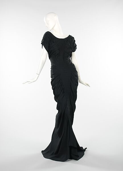 "La Sirène" Evening dress, Charles James (American, born Great Britain, 1906–1978), silk, American 