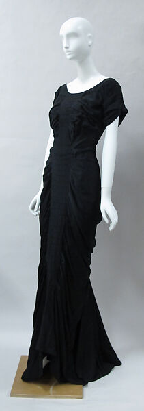 "La Sirène" Evening dress, Charles James (American, born Great Britain, 1906–1978), silk, American